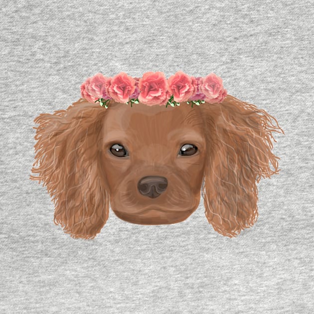 Floral Puppy Crown by Prettyinpinks